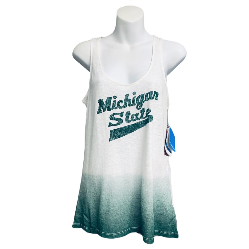 NWT Columbia Michigan State Spartans Tank Top S